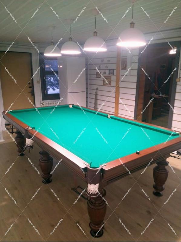Бильярдный стол Виконт 9 футов с. Деулино